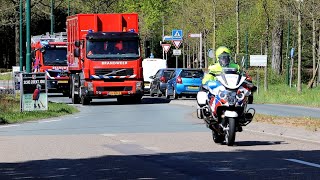 GRIP 2 Gasexplosie Weegschaal Bilthoven Veel Brandweer Ambulance en politie met spoed [upl. by Mureil6]