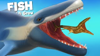 NEW PREHISTORIC BASILOSAURUS BEAST  Feed and Grow Fish [upl. by Aramahs]