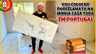 VOU COLOCAR PORCELANATO NA MINHA CASA TODA  Conrado Vlogs [upl. by Nicolais733]