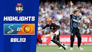 Adelaide Strikers v Perth Scorchers  BBL13 [upl. by Aieki]