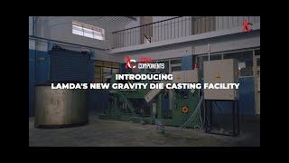 Gravity Die Casting facility at Lamda Components [upl. by Edecrem]