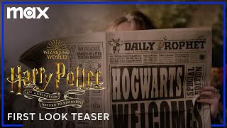 Harry Potter 20th Anniversary Return to Hogwarts  First Look Teaser  Max [upl. by Newob]