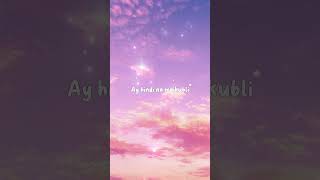 Ikaw At Ako  Acoustics Chill Version Lyrics Video💖 music opmsongs cover opm [upl. by Junina811]