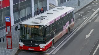 Průjezd autobusu SOR NB 12 Evč 3567 na lince 175 [upl. by Botnick]