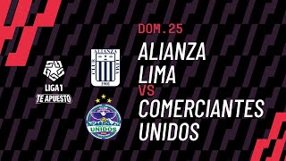 Alianza Lima 51 Comerciantes Unidos resumen de hoy goles y mejores jugadas del partido  Liga1 [upl. by Hayalat]