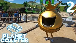 Planet Coaster  Part 2  The Plan [upl. by Eilrebmik406]