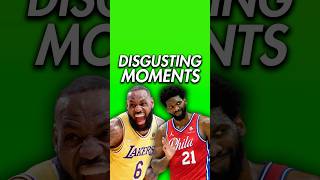 Most Disgusting NBA Moments 🤮 [upl. by Yarod]