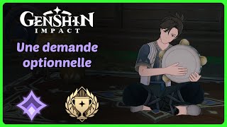 Succès  Une demande optionnelle  Genshin Impact [upl. by Surtimed]