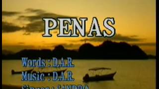 Penas  Sandro Karaoke [upl. by Devona987]