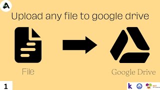 How to Upload Any File to Google Drive stepbystep in MIT App Inventor  Kodular [upl. by Loftis]