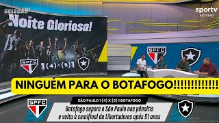 ANDRÃ‰ RIZEK DA AULA EM ANALISAR O ATUAL BOTAFOGO NA SEMIFINAL DA LIBERTADORES [upl. by Bettencourt647]