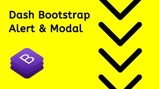 Bootstrap Alerts amp Modals  Dash Plotly [upl. by Alvar]