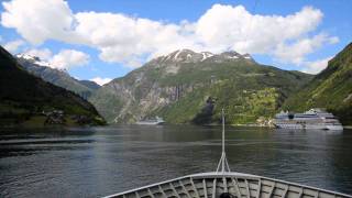 Hurtigruten  Von Bergen nach Kirkenes  Mittsommernacht  Trollfjord [upl. by Belamy]