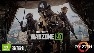 Call of Duty Warzone 20  GTX 1050 Ti  All Settings Tested FSR 10 [upl. by Sorci]