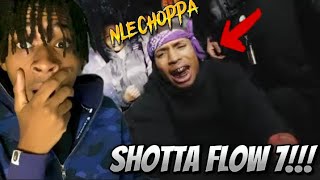 Kanye West Diss NLE Choppa  Shotta Flow 7 Official Music Video Reaction [upl. by Towill]