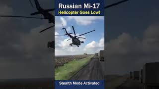 Russian Convoy and Helicopter Maneuvers Under the Radar [upl. by Marigold]