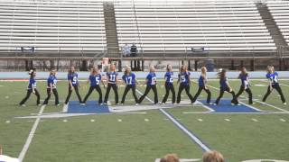 Hillsdale College Cheerleaders 42113 [upl. by Nairadal]