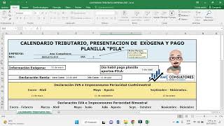 ✅ DESCARGA NUESTRO CALENDARIO TRIBUTARIO PERSONALIZADO EMPRESAS 2023 [upl. by Arno]