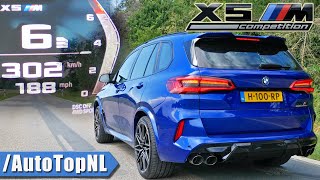 BMW X5M COMPETITION 0300kmh ACCELERATION amp SOUND by AutoTopNL [upl. by Ahcurb872]