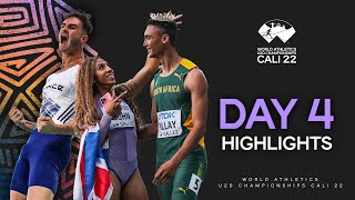 Day 4 Highlights  World Athletics U20 Championships Cali 2022 [upl. by Eramal]