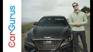 2018 Genesis G80  CarGurus Test Drive Review [upl. by Yelah184]