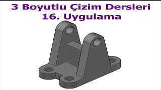 Autocad 3 Boyutlu Çizim 16 Selection Culling Solid History No Filter [upl. by Zapot646]