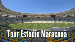 TOUR ESTADIO MARACANÃ Rio de Janeiro 🇧🇷⚽️🇧🇷 [upl. by Ravel]