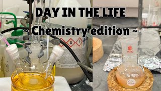 Day in the life of a masters student  Chemistry [upl. by Edsel701]