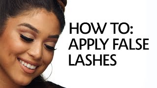 Get Ready With Me How To Apply False Eyelashes  Sephora [upl. by Anrol581]