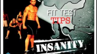 Insanity Fit Test Tips [upl. by Fielding]