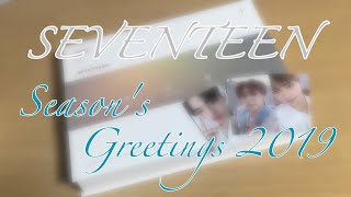 SEVENTEEN Seasons Greetings 2019 開封 [upl. by Lantha]