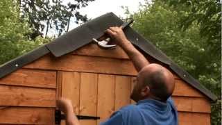 How to Felt a Shed Roof Easy StepbyStep DIY Shed Roof Repair Guide  Felting a Shed Roof [upl. by Ludvig597]