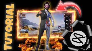 How to edit pubg lobby video  pubg lobby edit  capcut tutorial  bro energy boy [upl. by Cence]