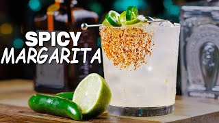 How to Make The Best Spicy Margarita Cocktail Drink Ingredients and Recipe [upl. by Galitea879]