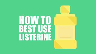 How to use Mouthwash Effectively  LISTERINE® Mouthwash [upl. by Ecire]