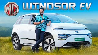 MG Windsor EV 2024 Review  In Telugu [upl. by Nisior]