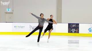 Annabelle MorozovJeffrey Chen FD Lombardia Trophy 2024 [upl. by Carny]