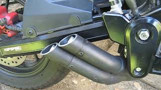 Honda Grom IXILerator exhaust quiet inserts [upl. by Aramad874]