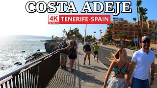 TENERIFE  COSTA ADEJE  Visiting Several Places with Perfect Weather 🌞 4K Walk ● February 2024 [upl. by Mateo]