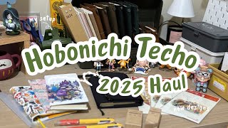 Hobonichi Techo 2025 Haul 🖋️📔 [upl. by Jayne]