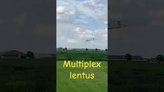 RC glider landing Multiplex lentus rcglider [upl. by Dalli633]