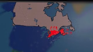 Canadian War in Nations Roleplay 2 [upl. by Naujet686]