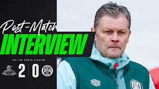 PostMatch Interview  Cotterill after Donny defeat  Doncaster Rovers 20 Forest Green [upl. by Mannos]