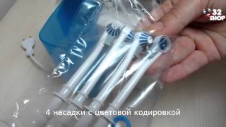 Видеообзор Ирригатор Braun OralB Professional Care OxyJet [upl. by Nessi]