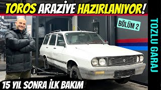 TOZLU GARAJ  Renault Toros SW Bakımda  14 Yıl Açıktan Yatan Toros Böyle Bakım Görmedi [upl. by Shalna364]