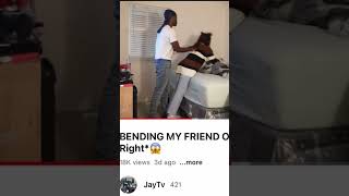 Bending my friend over Prank gone right JayTv222 [upl. by Anoyk]