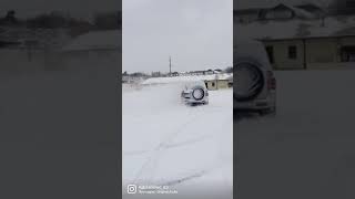 Pajero Snow drifting ❄ [upl. by Cherin]