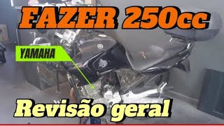 Fazer 250cc revisão geral Parte 2 [upl. by Bev757]