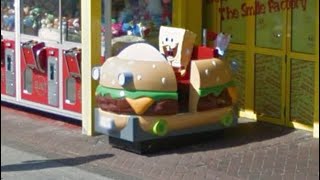 Northern leisure video Option SpongeBob SquarePants kiddie ride [upl. by Yup]