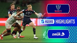 HIGHLIGHTS  REBELS v FIJIAN DRUA  Super Rugby Pacific 2024  Round 7 [upl. by Aenej688]